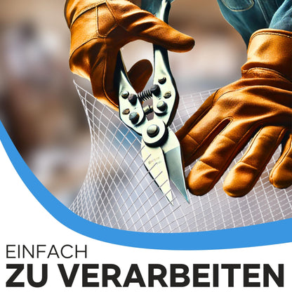 KrapTrap Volierendraht Drahtgitter verzinkt - 20m x 1m, 12x12mm