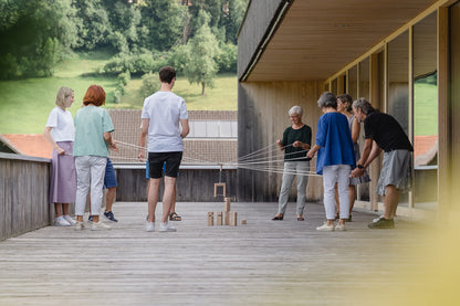 waelderspielzeug Fröbelturm Original Teamspiel - Mehrfarbig