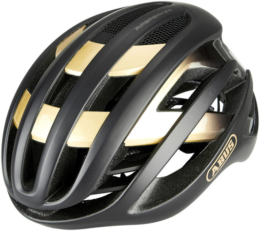 ABUS AirBreaker Rennradhelm - Schwarz/Gold Grösse M