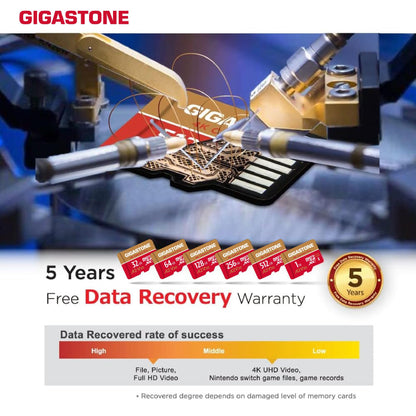 GIGASTONE 1TB MicroSDXC Speicherkarte - A2 V30 U3