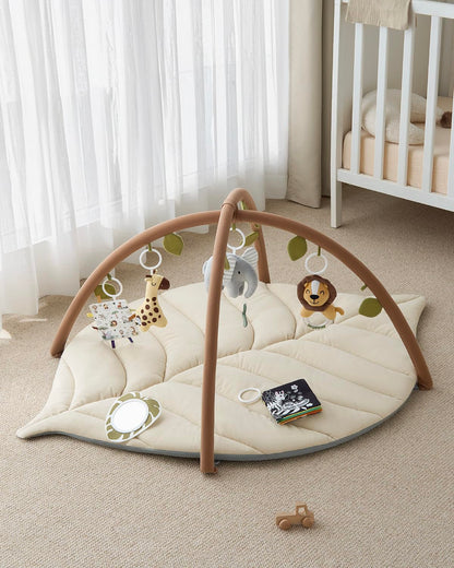 Blissful Diary Spielbogen Baby mit Spieldecke und 6 Spielzeugen