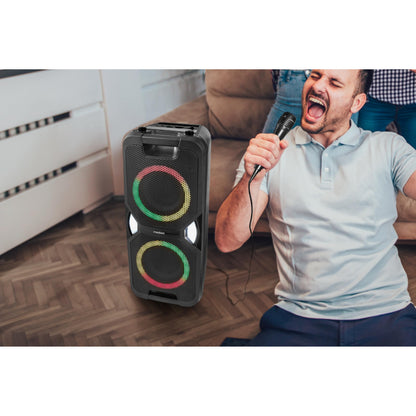 MEDION PE-1 Pure Partybox Bluetooth-Lautsprecher mit Karaoke