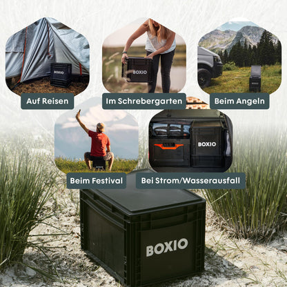 BOXIO Toilet Plus Camping Trockentrenntoilette Starter Kit