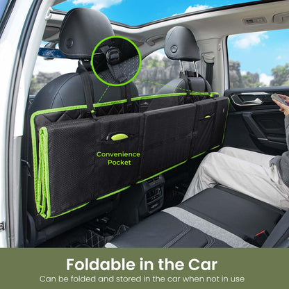 pecute Hundedecke Auto Harte Unterseite 133x62cm - 3-in-1