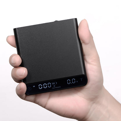 Normcore Taschenwaage V3 Espressowaage mit Timer, schwarz