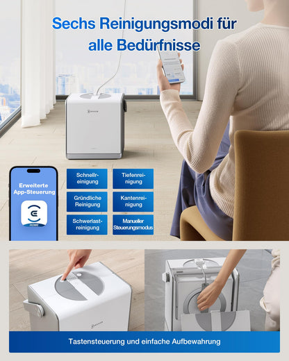 ECOVACS WINBOT W2 PRO Omni Fensterputzroboter - Weiss