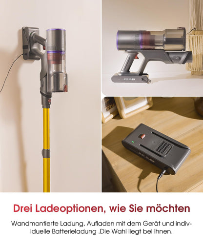 UNINELL Home UV5 Akku-Staubsauger, kabellos, 580 W, 50 kPa Saugkraft