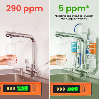 Measury Umkehrosmoseanlage Aquarium, 190 L/Tag, dreistufig