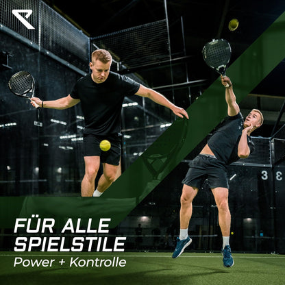 RYZE Pegasus Padel Schläger – 100% Carbon für Power & Kontrolle