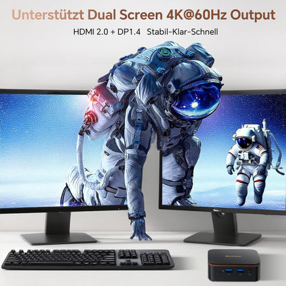 Blackview MP20 Mini PC Intel N150 - 16GB RAM 512GB Win 11 Pro