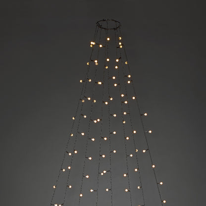 Konstsmide 6329-800 LED Baummantel mit Ring 17 560 Gold LEDs