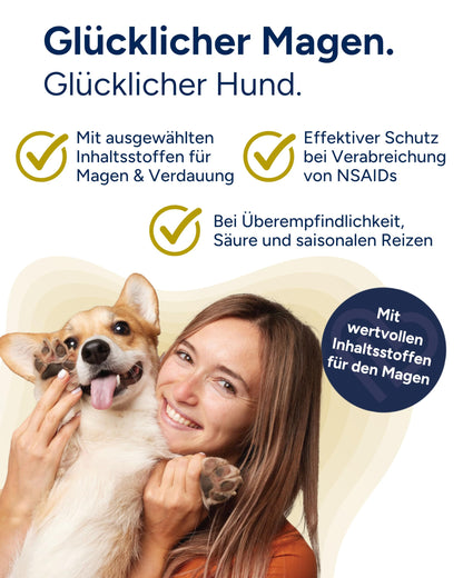 NutriLabs Acid Protect Kautabletten für Hunde, 100 Stück