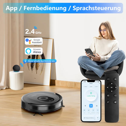 Tikom G8000 Max Saugroboter – 2-in-1 mit Wischfunktion