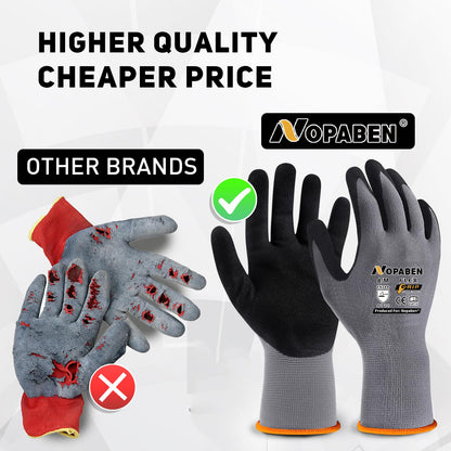 Montagehandschuhe Mechaniker Nitril Grösse S - 24 Paar