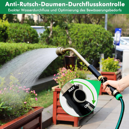 Restmo Giessstab 61 cm Gartenbrause mit Daumen-Durchflussregler