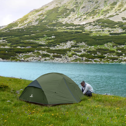 Bessport Camping Zelt 2 Personen - Ultraleicht, 4 Jahreszeiten