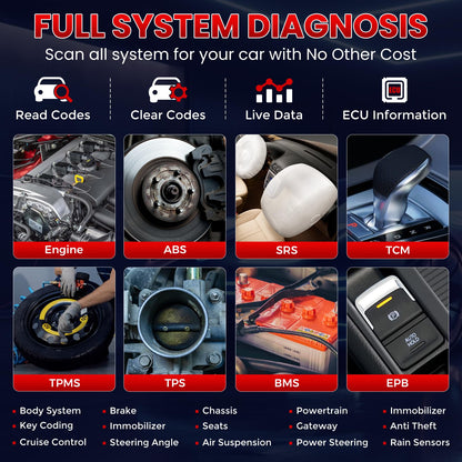 LAUNCH CRP123 V2.0 Plus Diagnosegerät – 2025 Modell