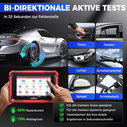 LAUNCH X431 PROS Elite OBD2 Diagnosegerät mit ECU-Codierung