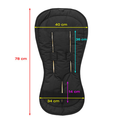 WERNER CHRIST BABY STAR Lammfell-Einlage Kinderwagen/Buggy - Medizinisch