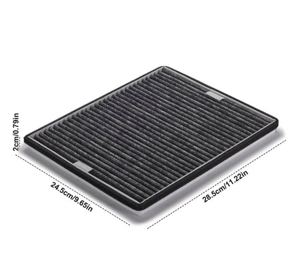 Supremery 2x Aktivkohlefilter Geruchsfilter für Miele DKF 12-P