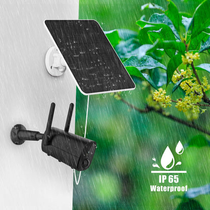 EverExceed 6W Solarpanel für Akku-Überwachungskameras, 2er-Set