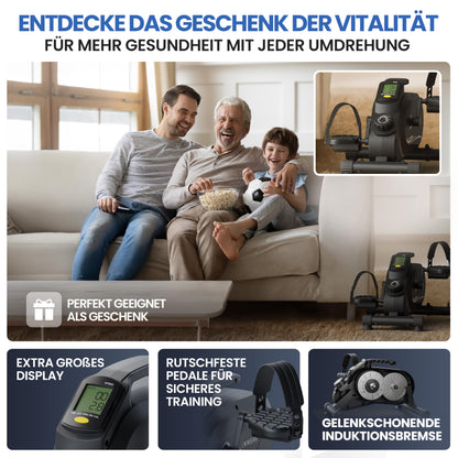 HELDENWERK Pedaltrainer PRO Set – TÜV/GS geprüft & leise