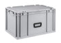 aidB Eurobox NextGen Portable, Transportkoffer mit Deckel, 65 L