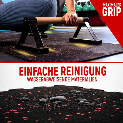 NEOLYMP Fitness Bodenschutz Puzzlematte – 40 Stk. extra dick
