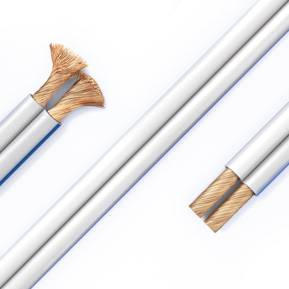 PureLink Lautsprecherkabel OFC - 2x2.5mm² 100m weiss