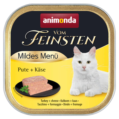 animonda vom Feinsten Mildes Menü Milde Vielfalt Katzenfutter 32x100g