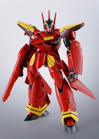 TAMASHII NATIONS Macross 7 VF-19 Custom Fire Valkyrie Actionfigur Hi-Metal R