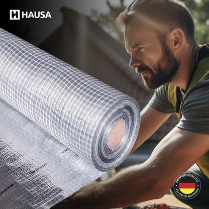 HAUSA Dampfsperrfolie ALU - 75m² glasfaserverstärkt