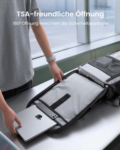 tomtoc Navigator T66 Reiserucksack 40L mit Laptopfach für 17,3 Zoll