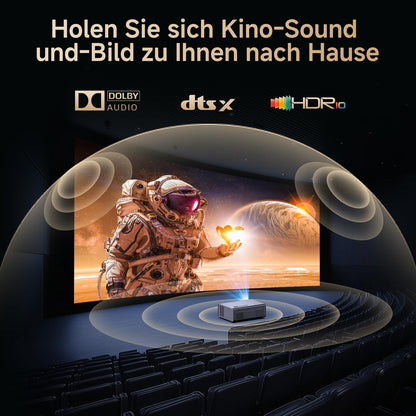 KOGATA 4K Smart Beamer – Heimkino Projektor mit Netflix