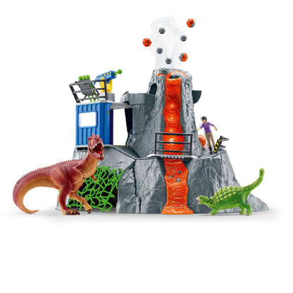 Schleich DINOSAURS Große Vulkan Expedition Spielset 42564