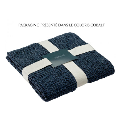 Vivaraise Tana Plaid - Kobalt 180 x 260 Zentimeter