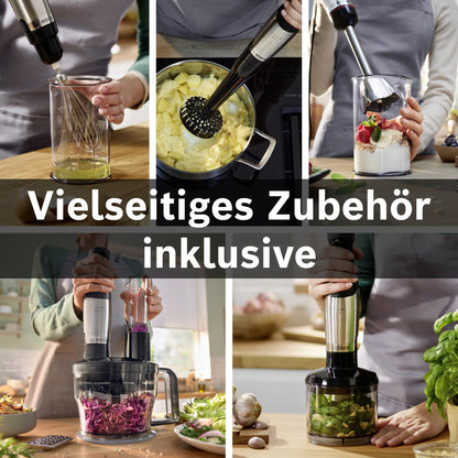 Bosch ErgoMaster Serie 6 MSM6M673 Stabmixer 1000W Set
