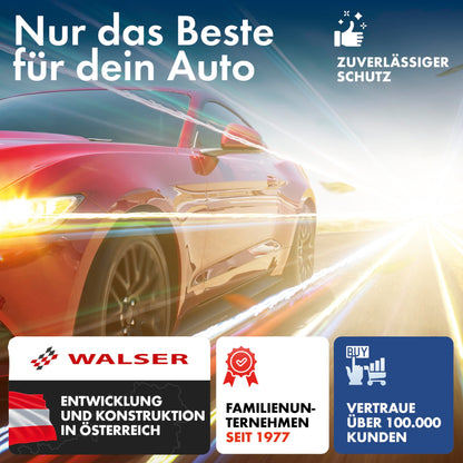 Walser Auto Abdeckplane wasserdicht Grösse 1 - Schwarz