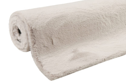 Esprit Home Alice Hochflor Teppich - 200x200cm hellgrau