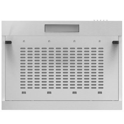 CIARRA Dunstabzugshaube 60cm Unterbauhaube – Abluft Umluft Silber