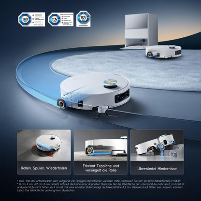 dreame Aqua10 Ultra Roller Complete Saugroboter mit Wischfunktion