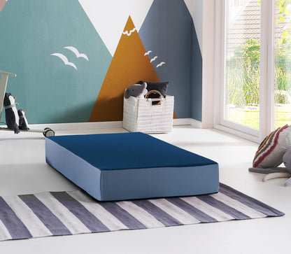 Jump Hüpfpolster Hüpfmatratze 99x75x18 cm Blau