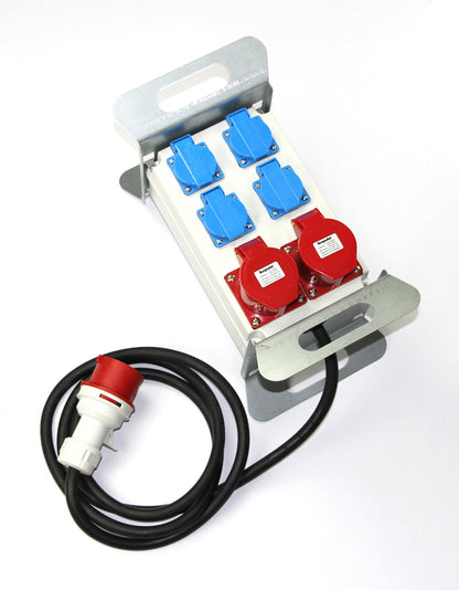 solartronics SP-A6Mc-P015 CEE Baustromverteiler - 16A IP44