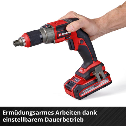 Einhell Professional TP-DY 18 Li BL Akku-Trockenbauschrauber – Magazin