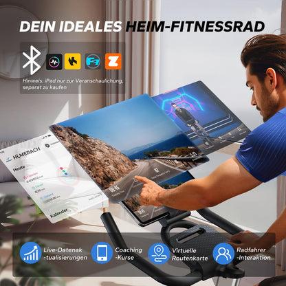 MERACH Heimtrainer Fahrrad – Magnetischer Widerstand & App