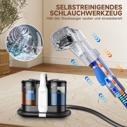 ToyGem VC03 Polsterreiniger Waschsauger 600 W für Teppich & Polster
