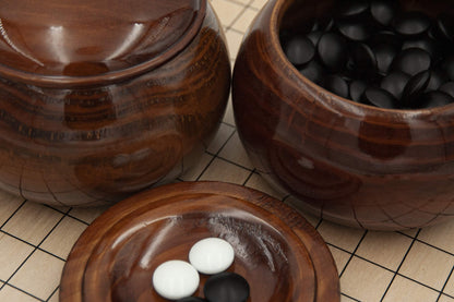 Hebsacker Verlag Go-Set Standard - Holzbrett, Glassteine, Holzdosen