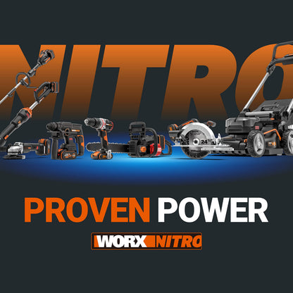 WORX NITRO WX352 Akku-Schlagbohrschrauber Set 20V bürstenlos 60Nm