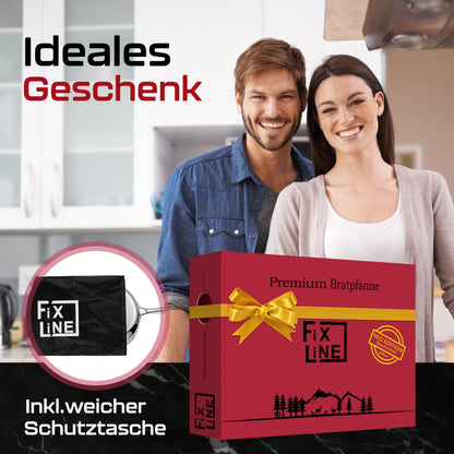 FIXLINE® BLACK FOREST Servierpfanne 28cm - RED Edition