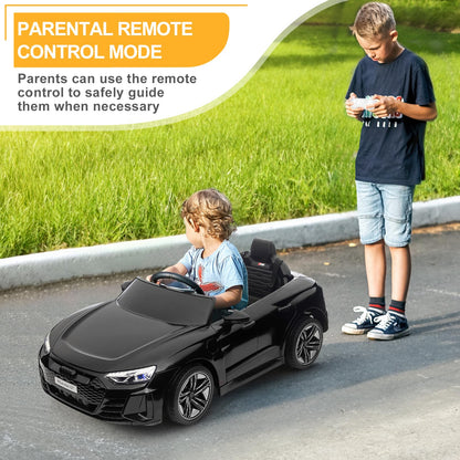 LEADZM Elektro Kinderauto mit Fernbedienung – Schwarz